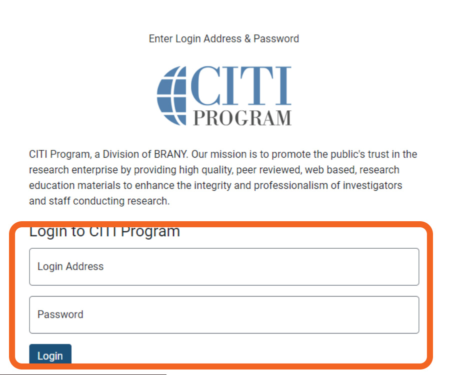 CITI Okey login CITI Okey login